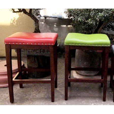 Saddle Green - H 74cm : Ghế Quầy Bar , Đảo Bếp 